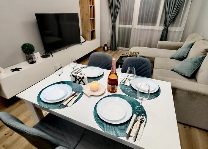 Apartament Blue Cream Burgas City